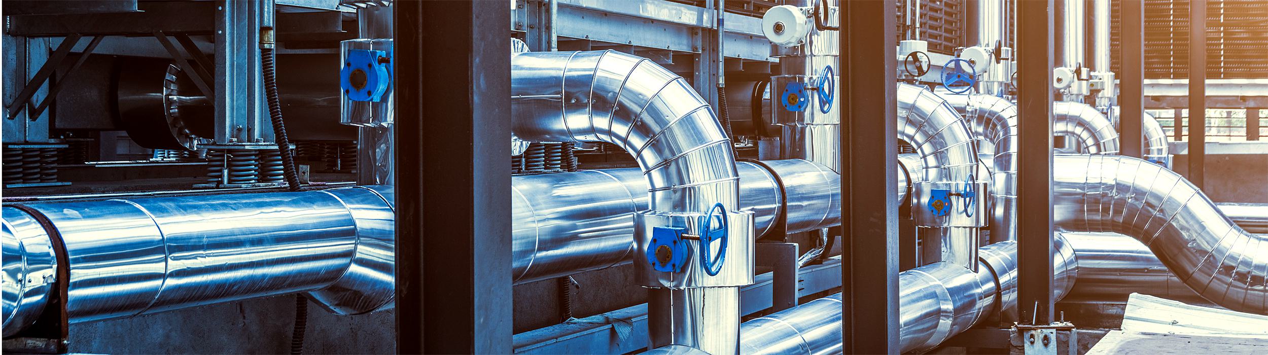 Process cooling for industrial plants